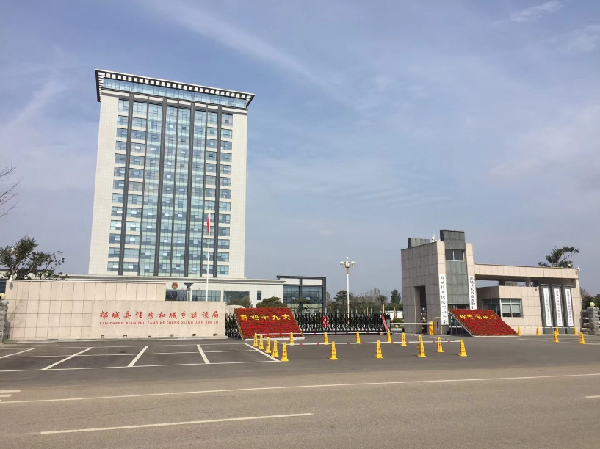 郯城縣住房和城鄉建設局電(diàn)動(dòng)門案例