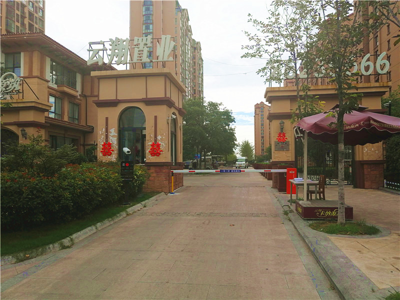 膠州市卡納源築小區車牌識别系統