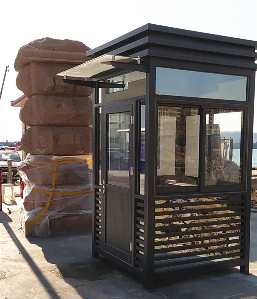 鋼結構崗亭、崂山區漁港管理中心