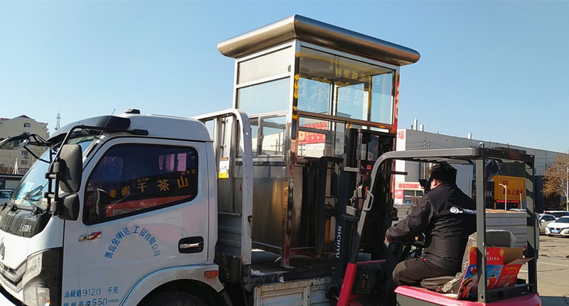 不鏽鋼(gāng)崗亭1.2*1.5市北區埠西市場(chǎng)