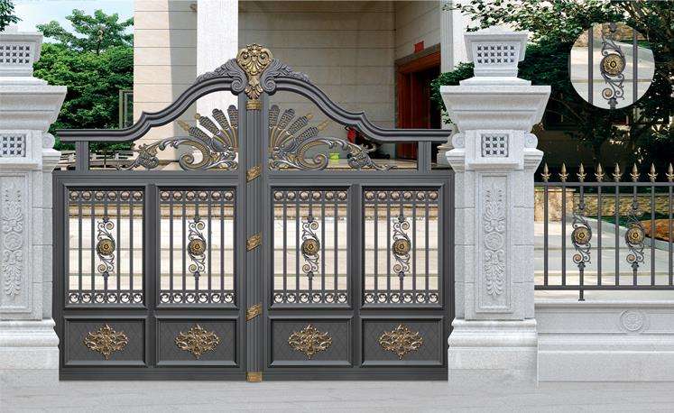 正確的保養可以延長鋁藝大門的使用壽命