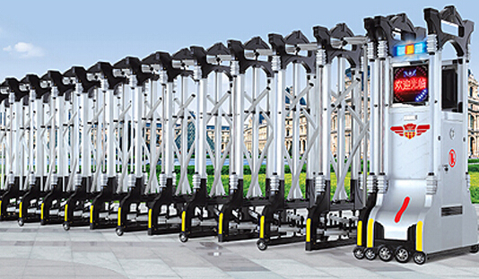 青島(dǎo)電動伸縮門的特點(diǎn)和組成部分