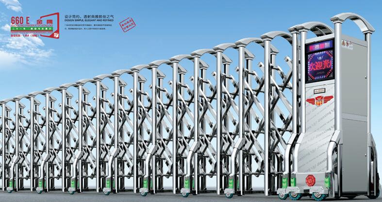 青島電動伸縮門種類繁多，安全性是首選